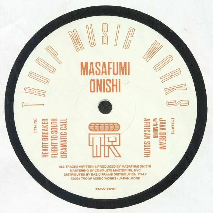 Лицевая сторона обложки — Masafumi ONISHI — Heart Breaker EP