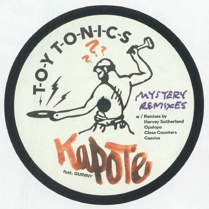 Лицевая сторона обложки — KAPOTE feat GUINNY — Mystery Remixes