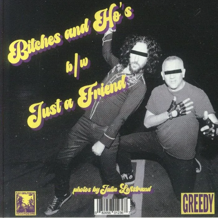 Обратная сторона обложки — BIG DICK HUSTLERS — Bitches & Ho's