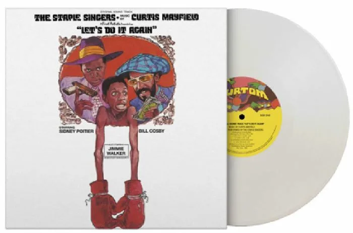 The STAPLE SINGERS / CURTIS MAYFIELD — Let's Do It Again (Soundtrack)