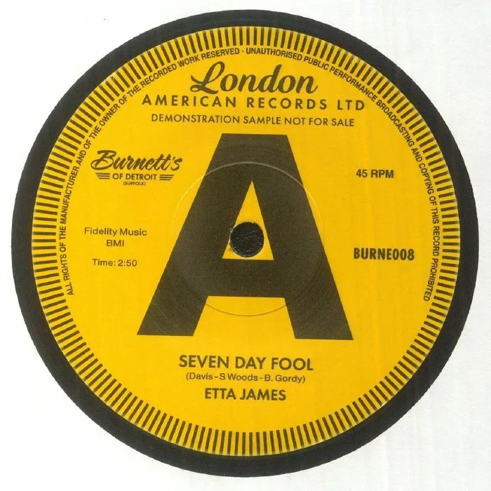 Etta JAMES / GLORIA LYNNE — Seven Day Fool