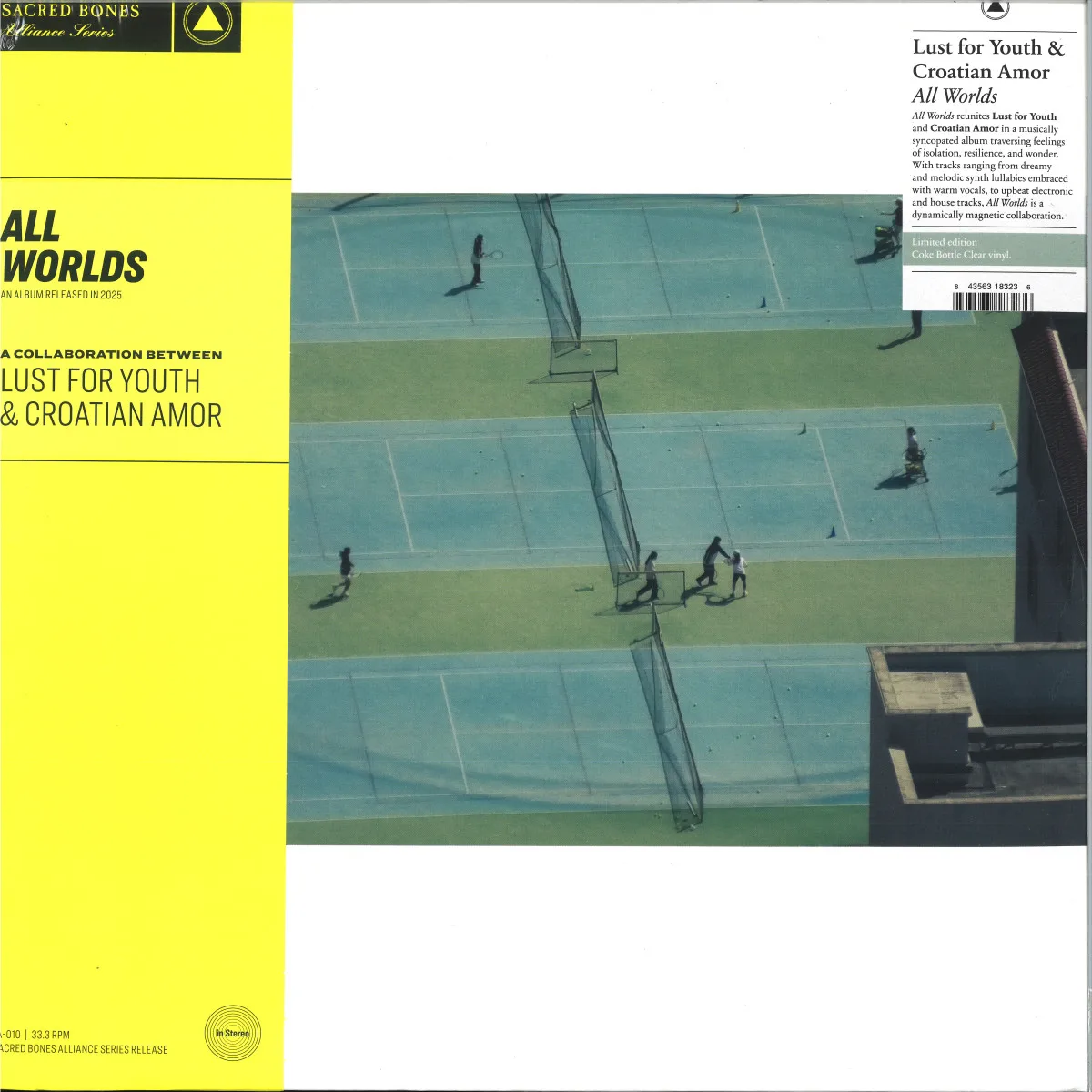 Lust For Youth&Croatian Amor — ALL WORLDS LP