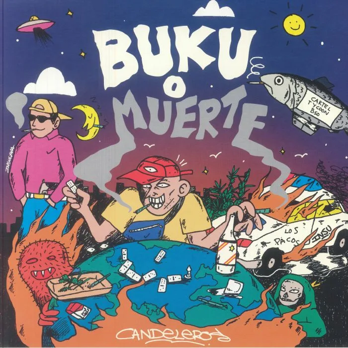 Front cover — CANDELEROS — Buku O Muerte