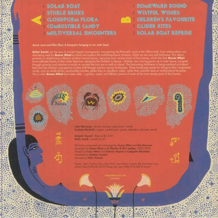 Back cover — GUESS WHAT — Solar Boats