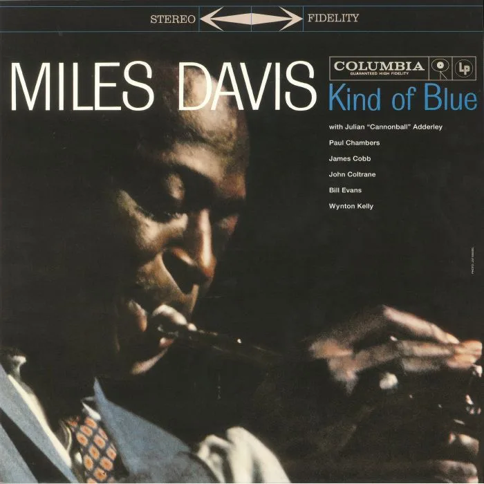 Лицевая сторона обложки — Miles DAVIS — Kind Of Blue (reissue)