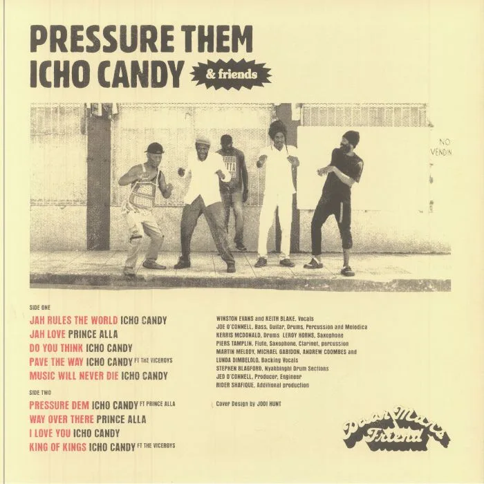 Back cover — ICHO CANDY / PRINCE ALLA / THE VICEROYS — Pressure Them