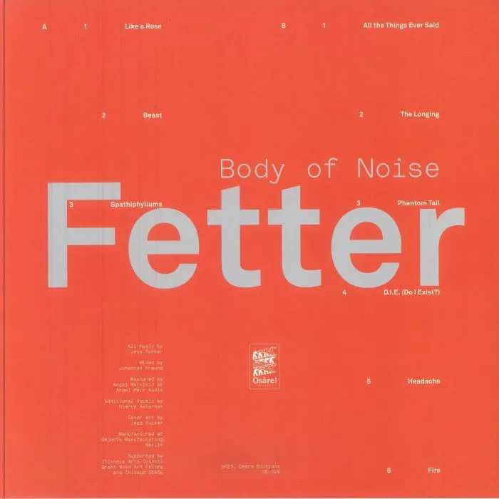 Back cover — FETTER — Body Of Noise