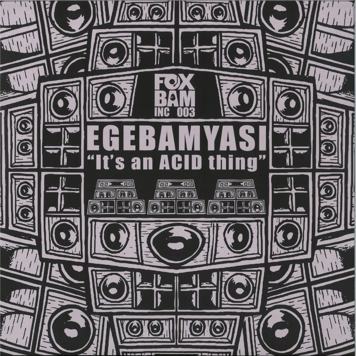 Обратная сторона обложки — Egebamyasi — It's An ACID Thing EP
