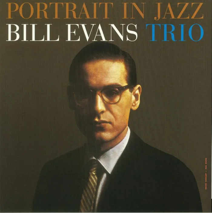 Лицевая сторона обложки — BILL EVANS TRIO — Portrait In Jazz
