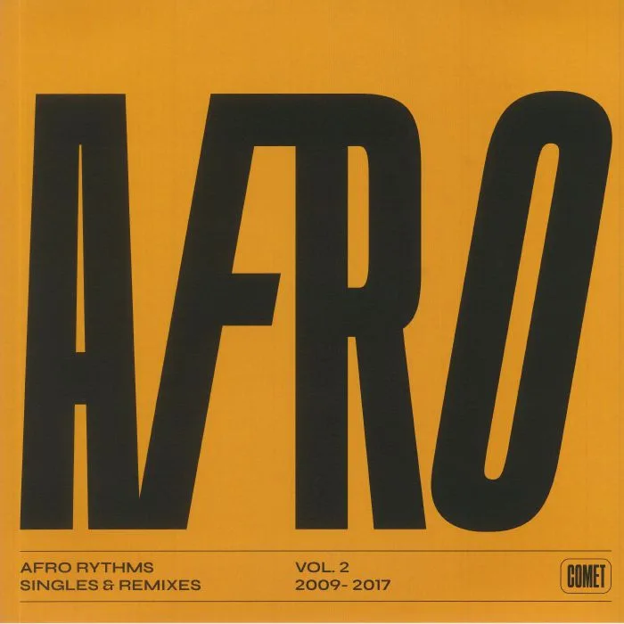 Лицевая сторона обложки — VARIOUS — Comet Afro Rhythms Vol 2