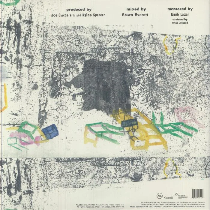 Обратная сторона обложки — BROKEN SOCIAL SCENE — Hug Of Thunder