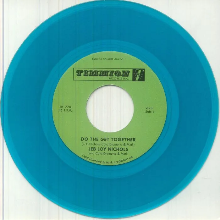 Лицевая сторона обложки — Jeb Loy NICHOLS / COLD DIAMOND & MINK — Do The Get Together