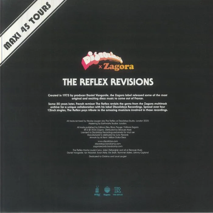 Обратная сторона обложки — WHO'S WHO / THE REFLEX — Hypnodance / Palace Palace (The Reflex Revisions)