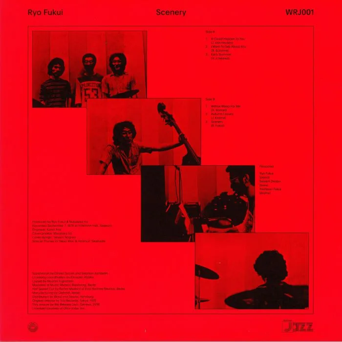 Back cover — Ryo FUKUI — Scenery (half speed remastered)