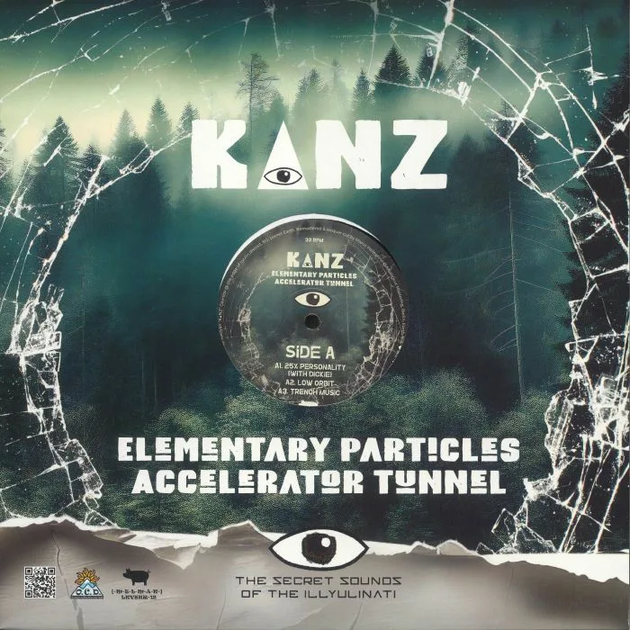 Лицевая сторона обложки — KANZ — Elementary Particles Accelerator Tunnel