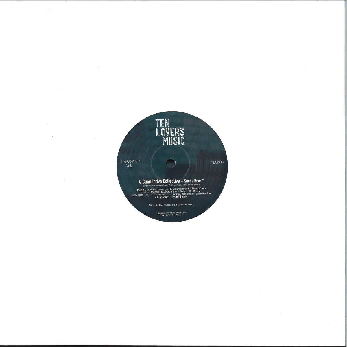 Обратная сторона обложки — Cumulative Collective / Re:Fill — The Coin EP Vol.1