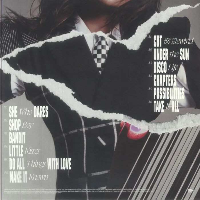 Back cover — SAY SHE SHE — Cut & Rewind