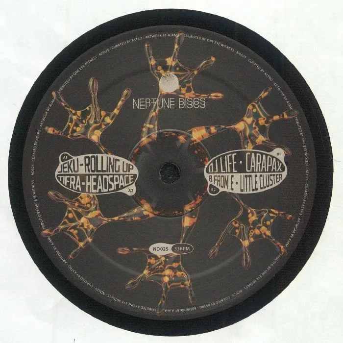 Front cover — JEKU / TIFRA / DJ LIFE / B FROM E — Neptune Discs Vol 10