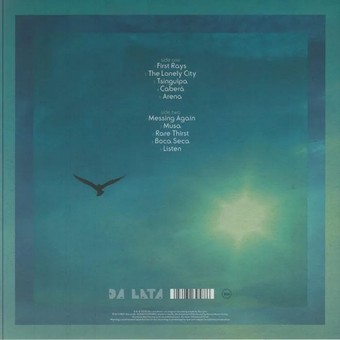 Back cover — DA LATA — Edge Of Blue