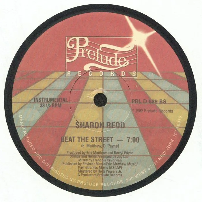 Back cover — Sharon REDD — Beat The Street