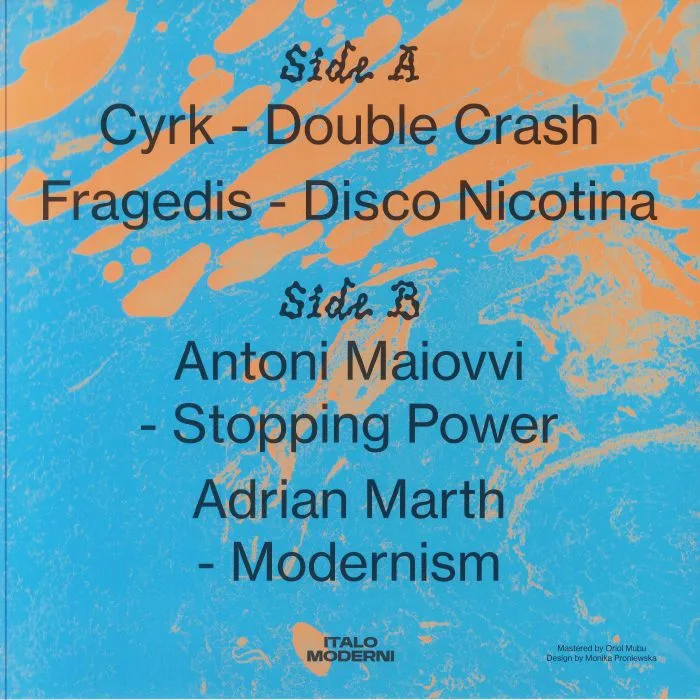 Back cover — CYRK / FRAGEDIS / ANTONI MAIOVVI / ADRIAN MARTH — Mellow Bangers Vol 2 EP