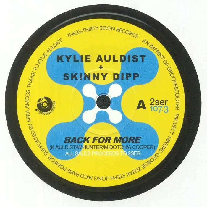 Лицевая сторона обложки — Kylie AULDIST / SKINNY DIPP / LINCOLN ROOM — Back For More