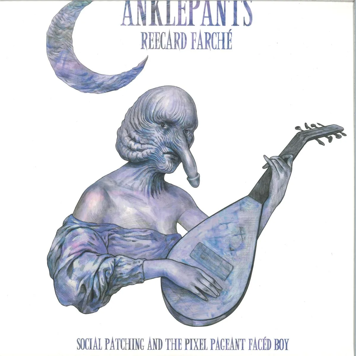 Лицевая сторона обложки — Anklepants — Social-patching - And The Pixel Pageant Face Boy