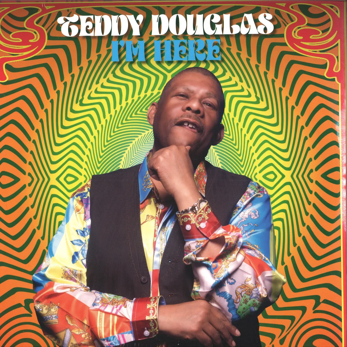 Front cover — Teddy Douglas — I’m Here LP 2x12"