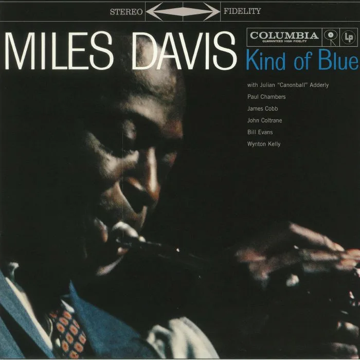Лицевая сторона обложки — Miles DAVIS — Kind Of Blue