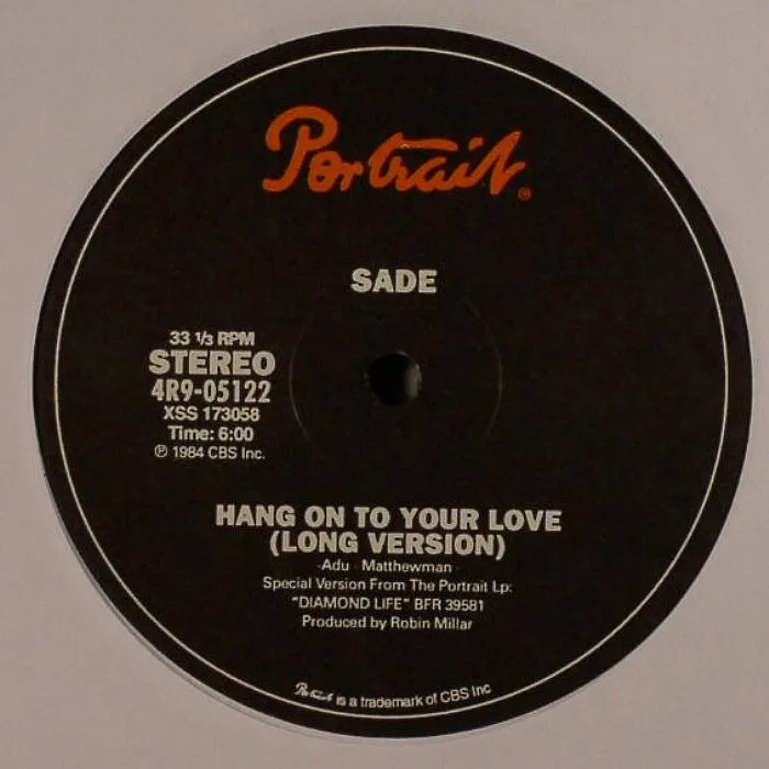 SADE — Hang On To Your Love