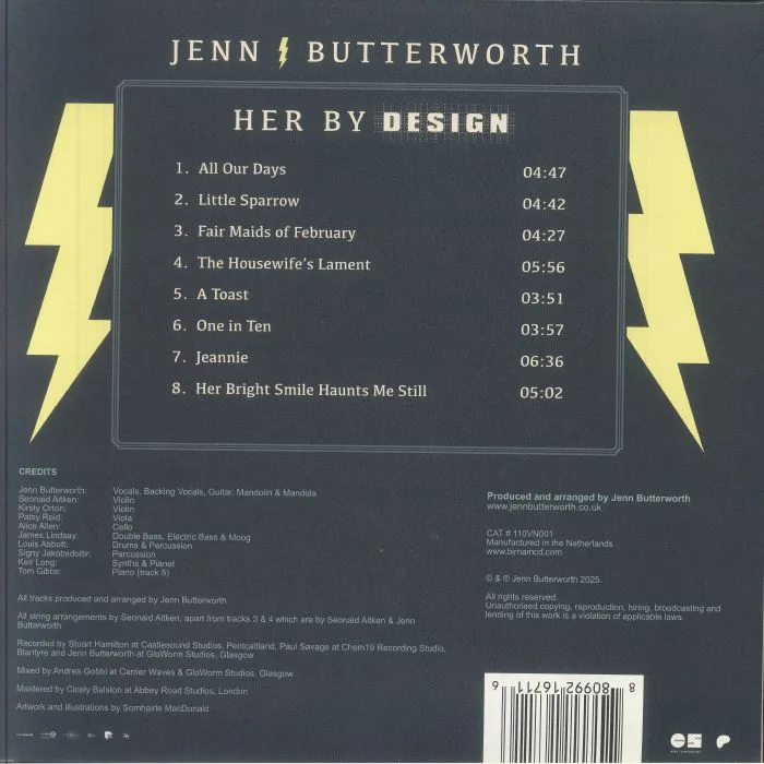 Обратная сторона обложки — Jenn BUTTERWORTH — Her By Design