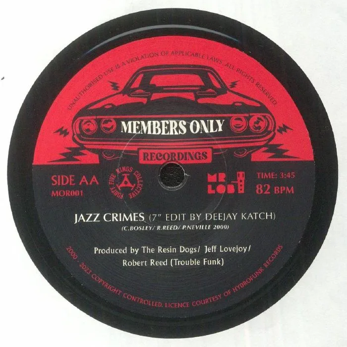 Back cover — DJ KATCH — Jazz Crimes