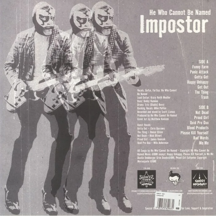 Back cover — HEWHOCANNOTBENAMED — Imposter