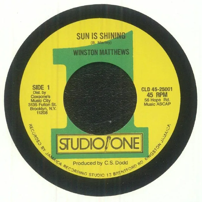 Winston MATTHEWS / THE PURPLEITES — Sun Is Shining