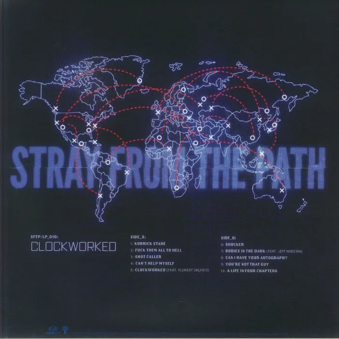 Back cover — STRAY FROM THE PATH — Clockworked
