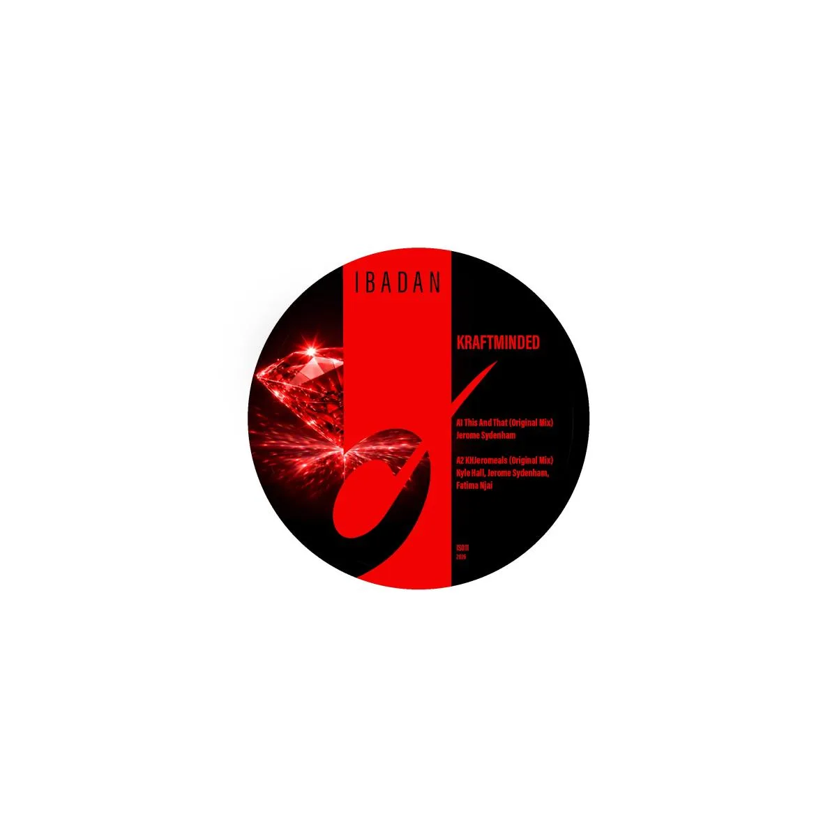 Back cover — Jerome Sydenham — Kraftminded EP