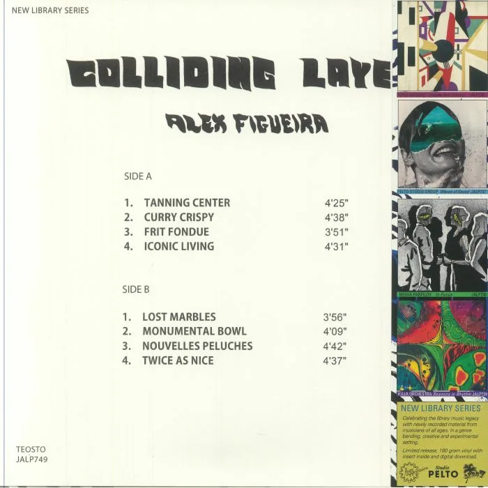 Обратная сторона обложки — Alex FIGUEIRA — Colliding Layers