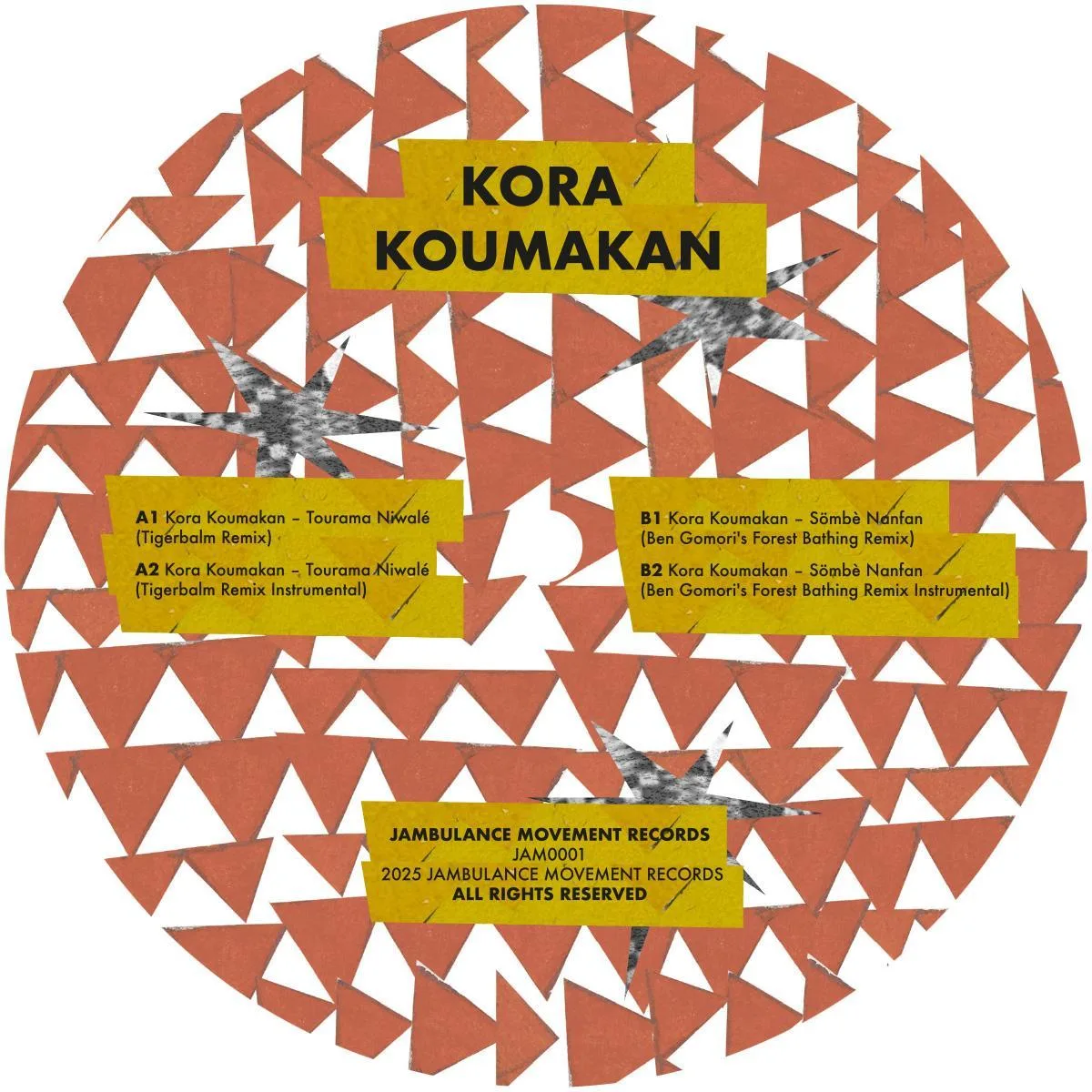 Back cover — Kora Koumakan — Kora Koumakan Remixes