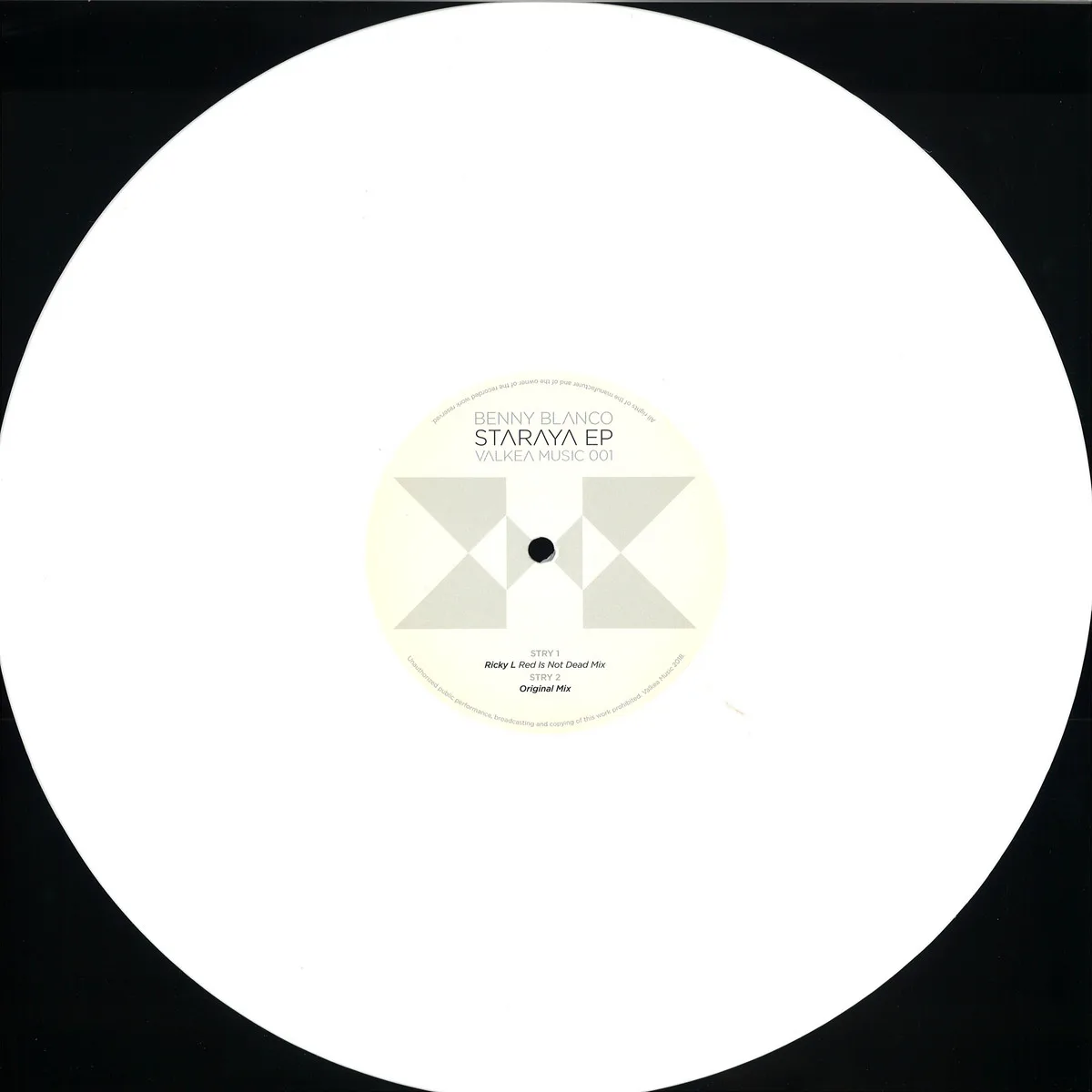 Front cover — Benny Blanco — Staraya EP