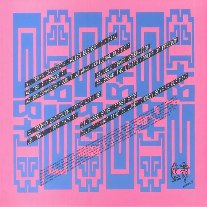 Back cover — VARIOUS — Bleeps Breaks & Bass Vol 2 (half speed remastered)