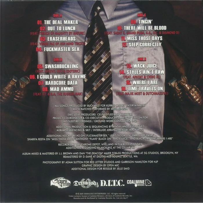 Обратная сторона обложки — CELPH TITLED — Nineteen Ninety Now (15th Anniversary Edition) (remastered) (B-STOCK)