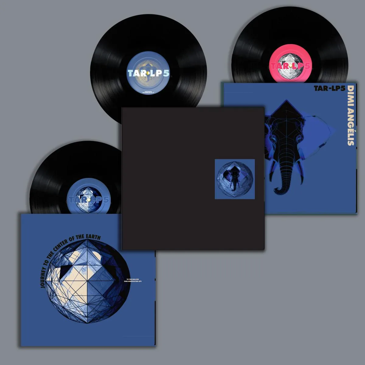 Dimi Angelis — Journey to the Center of the Earth LP 3x12"