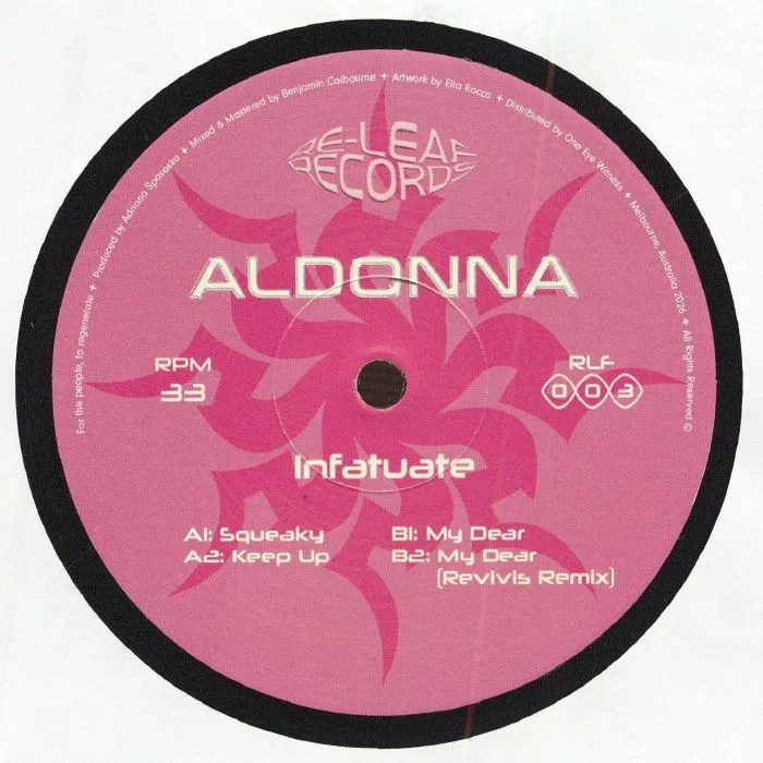 Front cover — ALDONNA — Infatuate