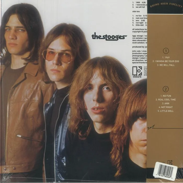 Обратная сторона обложки — The STOOGES — The Stooges (Elektra 75 Edition)