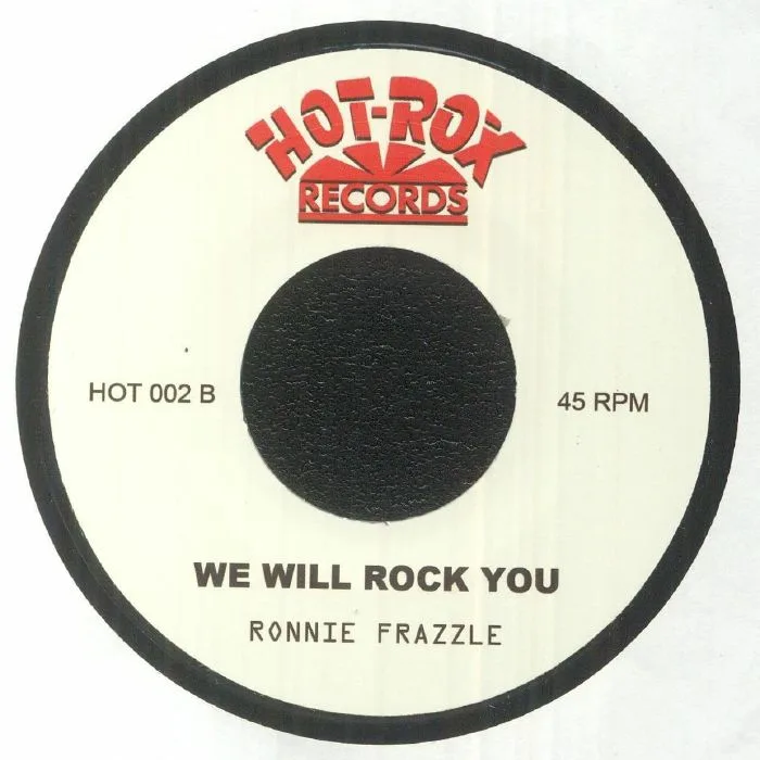 Back cover — Ronnie FRAZZLE — The Bronx Rocker
