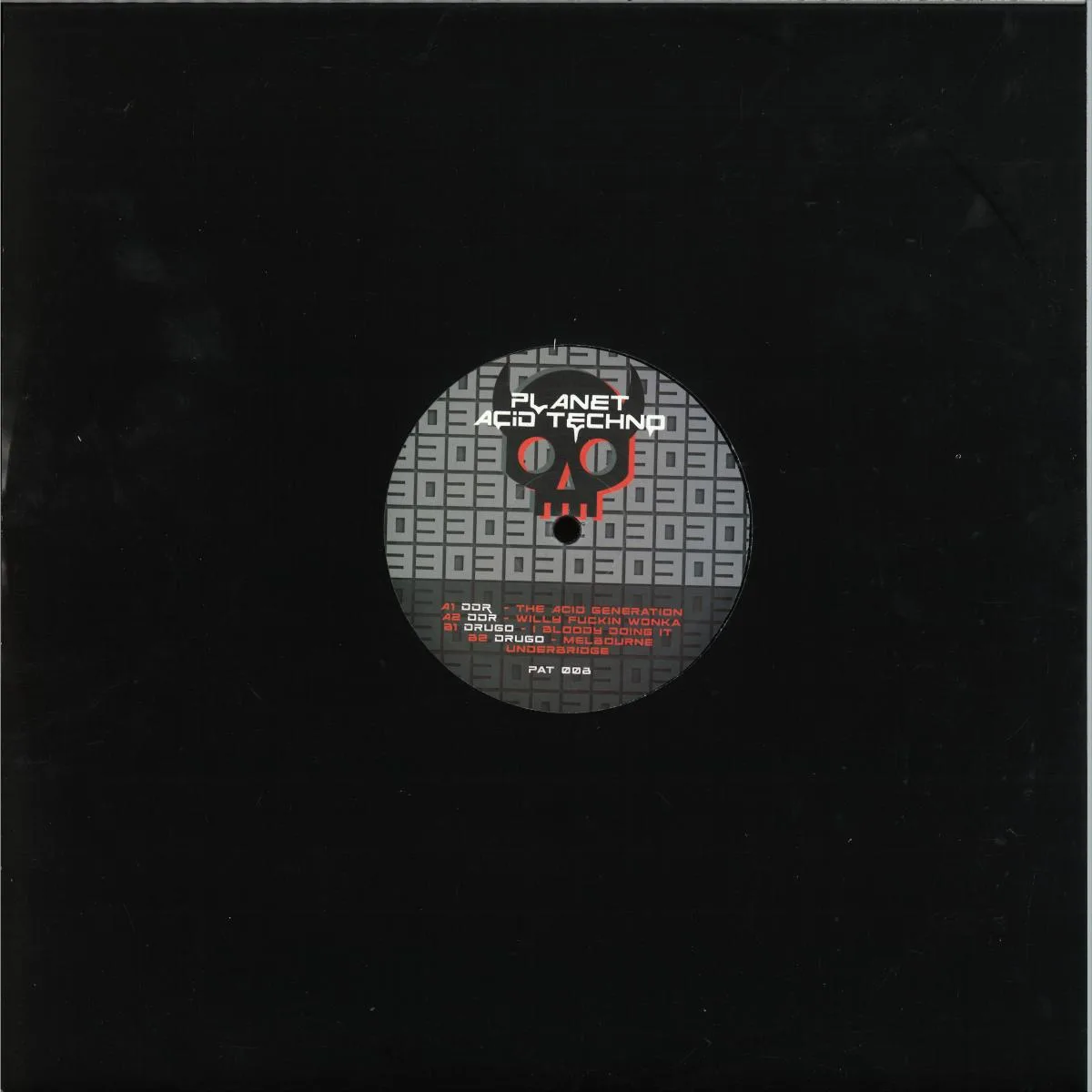 Back cover — DDR, Drugo — The Acid Generation / I Bloody Doing It