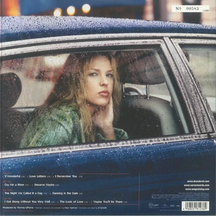 Back cover — Diana KRALL — The Look Of Love (reissue)