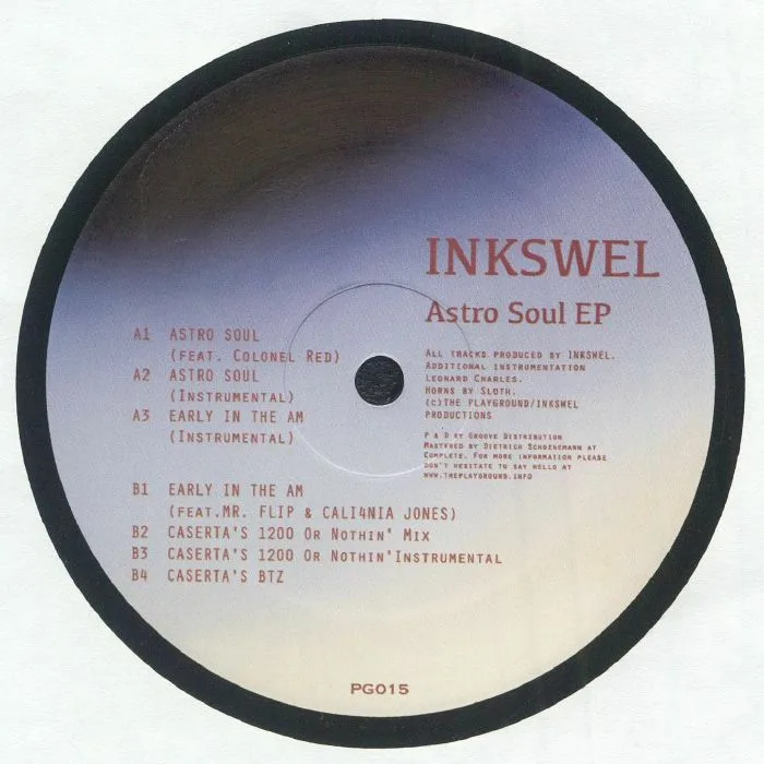 Back cover — INKSWEL — Astro Soul EP