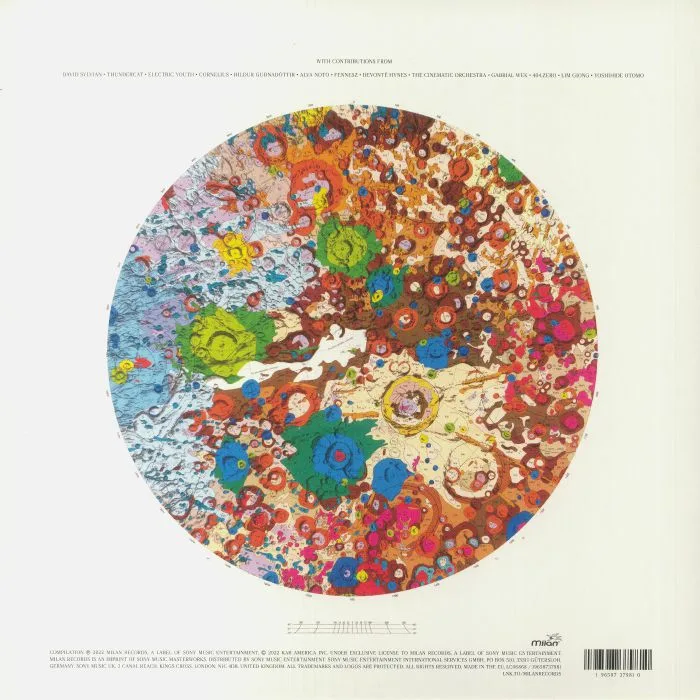 Back cover — Ryuichi SAKAMOTO / VARIOUS — A Tribute To Ryuichi Sakamoto: To The Moon & Back