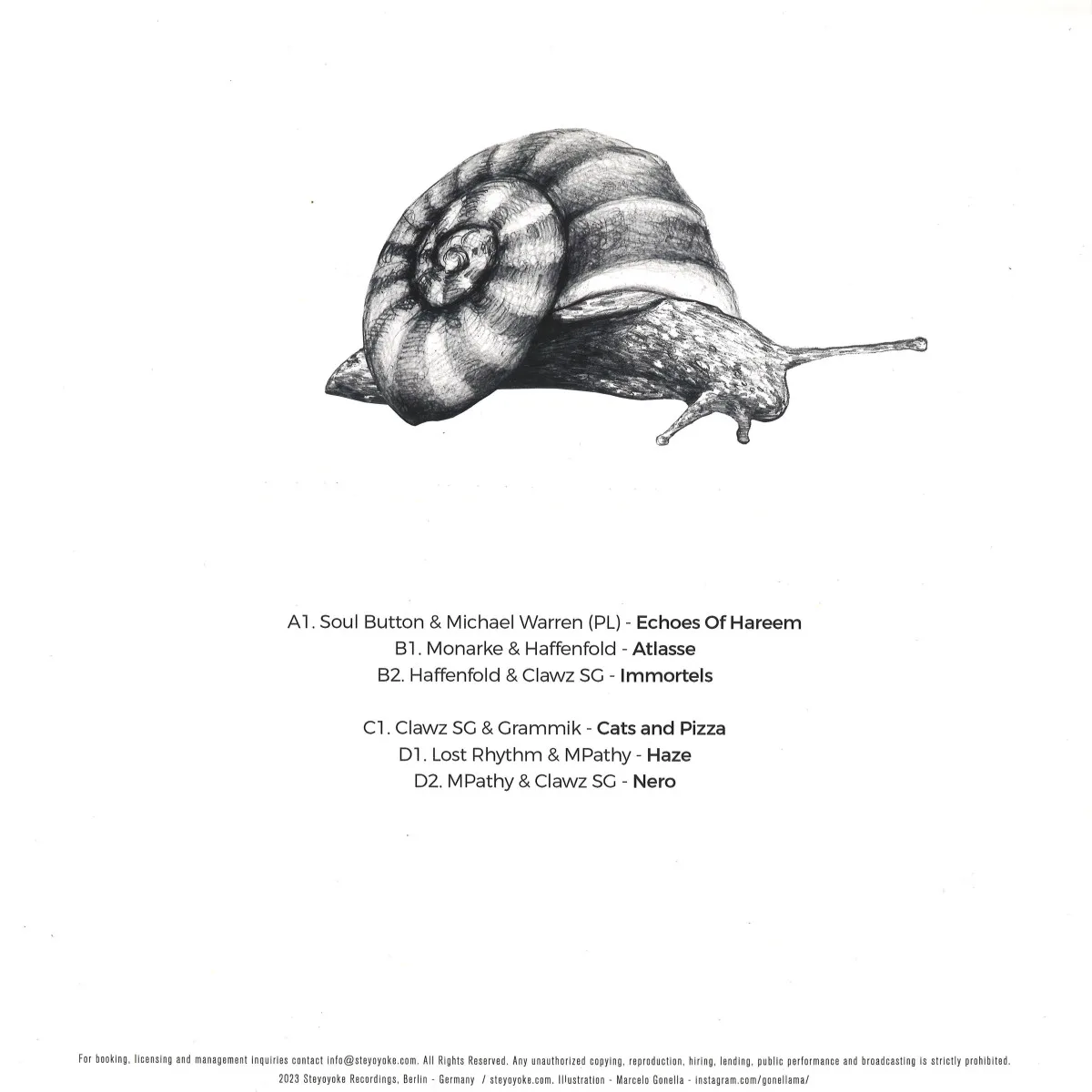 Обратная сторона обложки — Various — Couple Affair 10 2x12"